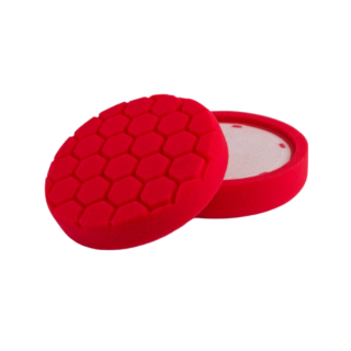 Burete polish, Flexipads HL680, cu velcro, diametru 150 mm. culoare rosu