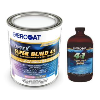 Chit auto soft autonivelant, Evercoat   Super Build, 4:1, gramaj 3.78 litri filler + 1 litru intaritor