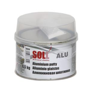 Chit poliesteric aluminiu, Soll ALU, contine intaritor, diferite cantitati