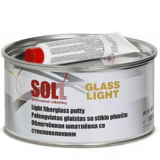 Chit poliesteric fibra, Soll Glass Light, contine intaritor, cantitate 1 litru