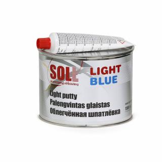 Chit poliesteric light, Soll Light BLUE, contine intaritor, diferite cantitati