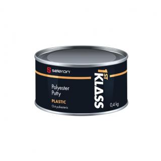 Chit poliesteric plastic, KLASS Plastic gri, contine intaritor, gramaj 0.4 kg