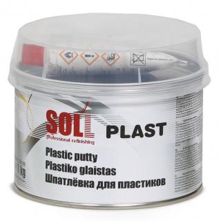 Chit poliesteric plastic, Soll Plast, contine intaritor, diferite cantitati