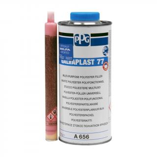 Chit poliesteric, PPG A656 Galvaplast 77 soft, contine intaritor, gramaj 1.5 kg