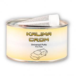 Chit poliesteric soft, Kalima Crom Universal Fine Putty, contine intaritor, gramaj 1.8 kg