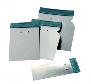 Cutite japoneze otel plastic, Troton Flip Flop, pentru chit diferite marimi (set 4 buc)