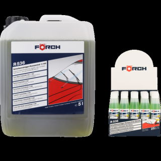 Detergent de vara, Forch R536, concentrat, pentru parbriz, gramaj 32 ml   5 litri