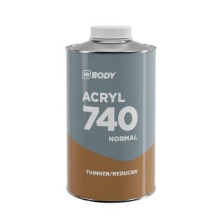 Diluant acrilic, HB Body 740, standard, pentru vopsea si lac, gramaj 1 litru   5 litri
