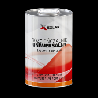 Diluant acrilic universal, Exlak Thinner, pentru diluant vopsea 2K si lac, cantitate 1   5 litri