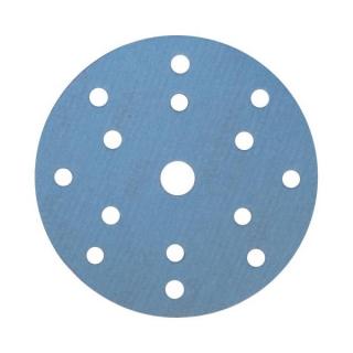Disc abraziv slefuit, Norton A975 PRO+ Ceramic, albastru, velcro O 150 mm