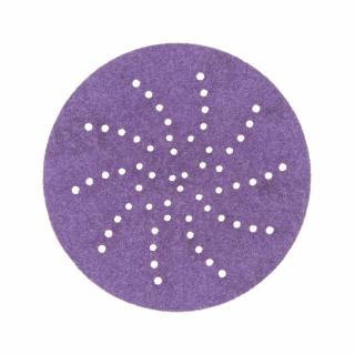 Disc abraziv slefuit velcro, 3M Cubitron II 737U, Multihole, duritate P80 - P600, diametru 90 mm