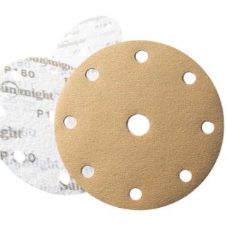 Disc abraziv, Sunmight Gold, cu velcro, diametru 150 mm