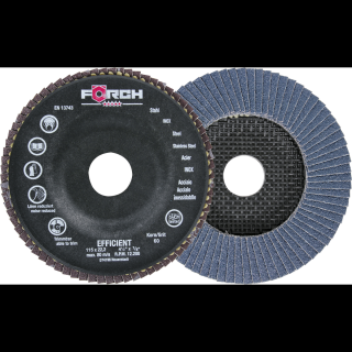 Disc lamelar, Forch Efficient, pentru polizor unghiular O 115 125 mm