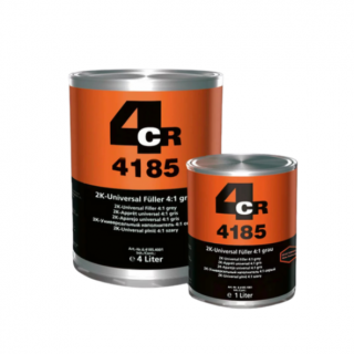 Filler Acrilic 2K, 4CR 4185 NEW FORMULA 4:1, culoare la alegere, cantitate 1   4 litri, cu intaritor