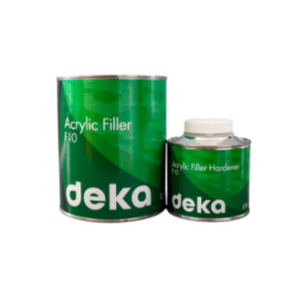 Filler Acrilic, Deka F10 5:1, culoare la alegere, cantitate 1 litru, include intaritor