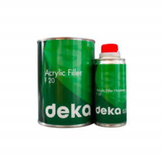 Filler Acrilic, Deka F20 4:1, culoare la alegere, cantitate 1 litru, include intaritor
