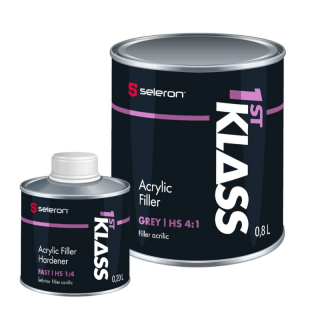 Filler Acrilic HS, Klass 4:1, culoare la alegere, cantitate 1 litru, include intaritor