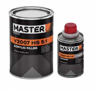 Filler Acrilic HS, Master V2007, cantitate 0.8 L, cu intaritor 0.2 L