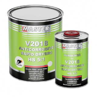 Filler Acrilic HS, Master V2018 5:1, cantitate 3 L, cu intaritor 0.6 L