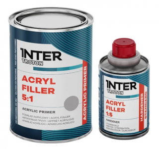 Filler Acrilic HS, Troton 5:1, culoare la alegere, diferite cantitati, cu intaritor