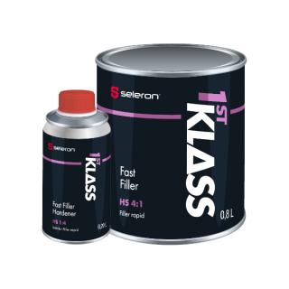 Filler Acrilic Rapid HS, Klass 4:1 Rapid, alb   gri   negru, cantitate 1 litru, include intaritor