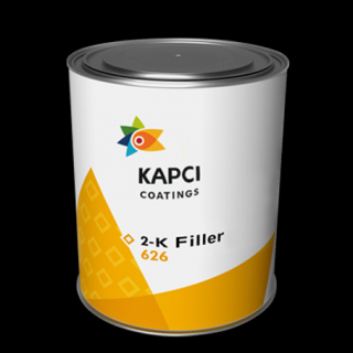 Filler acrilic rapid, Kapci 626, 2K, culoare gri, cantitate 1 litru