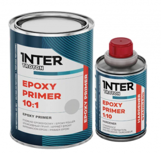 Filler Anticoroziv, Troton Epoxy Primer 10:1, culoare gri, cantitate 1 litru + 0.1 litri intaritor