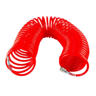 Furtun aer comprimat, Hanbon HB36701, spiralat antiscantei, O 5x8 mm, lungime 15 metri