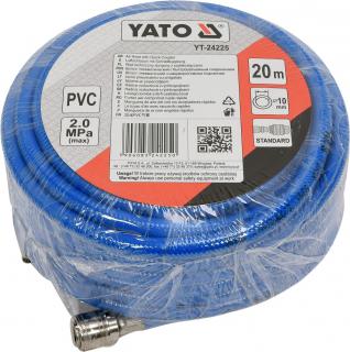 Furtun alimentare aer, YATO 2422X, O 10 mm, lungime 10   20 metri