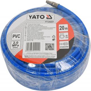 Furtun alimentare aer, YATO 2422X, O 8 mm, lungime 10   20 metri