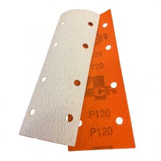 Hartie abraziva, 4CR 3355, Orange Cut, 8 gauri, granulatie P80- P400, dimensiune 70 x 198 mm