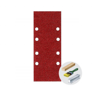 Hartie abraziva slefuit, Norton Flexovit Red, velcro, dimensiune 93 x 230