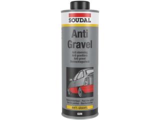 Insonorizant pistol, Soudal Anti Gravel, culoare alb-gri-negru, cantitate 1 litru