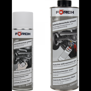 Insonorizant spray, Forch L250, revopsibil, culoare negru, gramaj 0.5   1 kg