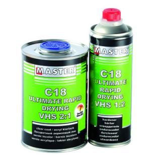 Lac Acrilic VHS, Master C18 Ultimare Rapid Drayng, 1 litru sau 5 litri + intaritor