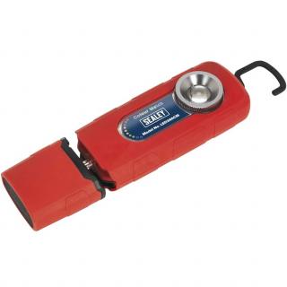 Lampa verificat nuanta vopselei, Sealey LED360CM, lanterna cu led si acumulator, rotire 360