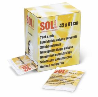 Laveta cerata antistatica, SOLL S4581 Tach Cloth, dimensiune 45 x 81 cm, material 100% bumbac