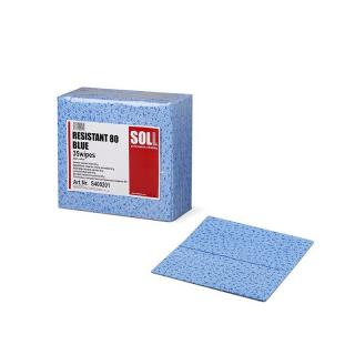 Laveta degresat, SOLL RESISTANT 80, dimensiune 36 x 40 cm, rezistente la solvent, greutate 80.0 g m  ²