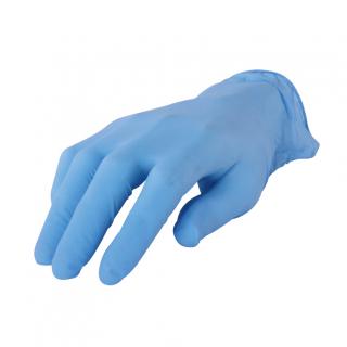 Manusi nitril, 4CR 6760, foarte rezistente, culoare albastru, cutie 100 buc