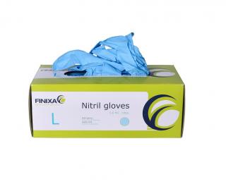 Manusi Protex Nitril, Finixa GCN, culoare albastru, cutie100 buc