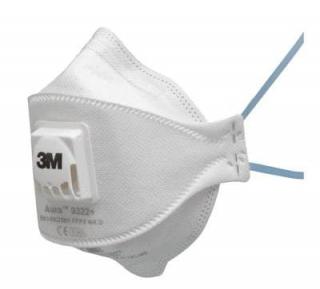 Masca protectie respiratorie 3M Aura,   9322+, protectie ridicata FFP2, supapa 3M,   Cool Flow,   , set 10 bucati (stoc limitat)