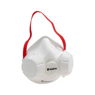 Masca protectie respiratorie, WURTH 899 110 511, protectie ridicata FFP3,  filtru si supapa, tip cupa, set 5 bucati