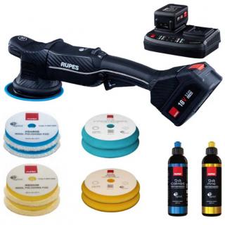 Masina de polisat electrica, Rupes Bigfoot HLR15 CB2 BAS, acumulator, orbitare 15-19 mm, diametru O 125 mm