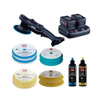 Masina de polisat electrica, Rupes Bigfoot HLR21 CB2 BAS, acumulator, orbitare 21 mm, diametru O 150 mm