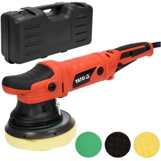 Masina de polisat rotativa, YATO YT-82200, cu orbitare, 230V O 150 mm + accesorii