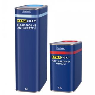 Pachet lac auto 2:1, Dynacoat 6000 HS Antiscratch, cantitate 5 litri + 2.5 litri intaritor