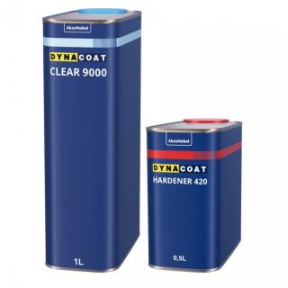 Pachet lac auto 2:1, Dynacoat 9000, cantitate 1   5 litri + intaritor