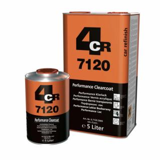 Pachet lac auto, 4CR 7120 Performance Clearcoat HS, diferite gramaje, contine intaritor