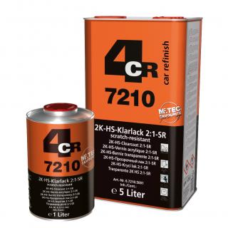 Pachet lac auto, 4CR 7210 HS SR, 2:1, cantitate 1   5 litri + intaritor