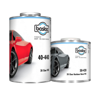 Pachet lac auto, Baslac 40-440 HS 2:1, gramaj 1 litri   5 litri lac + 0.5 litri   2.5 litri intaritor